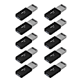 PNY USB 2.0 Flash Drives, 16GB, Black, Pack Of 10 Drives 1 thumbnail image