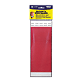 C-Line® DuPont™ Tyvek® Security Wristbands, 3/4" x 10", Red, 100 Wristbands Per Pack, Set Of 2 Packs