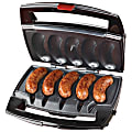 Johnsonville Sizzling Sausage Grill, Black/Stainless