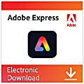Adobe Express 2025, 1 YR Subscription, Mac & Windows, Download