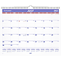 2023-2024 AT-A-GLANCE® Academic Monthly Wall Calendar, 15" x 12", July 2023 to June 2024, AY828