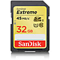 SanDisk 32GB Extreme Secure Digital High Capacity (SDHC) Card - 32GB