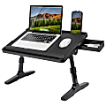 LapGear Easy Tilt Laptop Table Bed Desk, 22" x 14", Black 1 thumbnail image