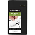 AT-A-GLANCE® 2027 Refillable Monthly Planner, Black, Pocket, 3 1/2" x 6" 1 thumbnail image