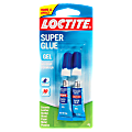 Loctite® Gel No-Drip Super Glue, 0.14 Oz, Clear, Pack Of 2 1 thumbnail image