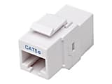 Intellinet Cat5e Inline Coupler - Modular insert (coupling) - CAT 5e - UTP - RJ-45 - white 1 thumbnail image