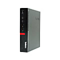Lenovo® ThinkCentre M710q-Tiny Refurbished Desktop PC, Intel® Core™ i5, 16GB Memory, 256GB Solid State Drive, Windows® 10, J1-M710QMA06 1 thumbnail image