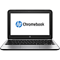 HP Chromebook 11 G3 11.6" LCD Chromebook - Intel Celeron N2840 Dual-core (2 Core) 2.16 GHz - 2 GB DDR3L SDRAM - 16 GB Flash Memory - Chrome OS 32-bit (English) - 1366 x 768 1 thumbnail image