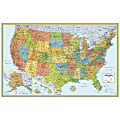 Rand McNally M-Series Wall Map, Laminated, United States, 50" x 32"