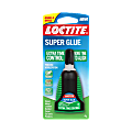 Loctite Extra Time Control Super Glue, 0.14 Oz, Clear 1 thumbnail image