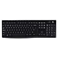 Logitech® K270 Wireless Keyboard, Black, 10459982 1 thumbnail image