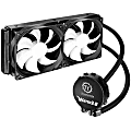 Thermaltake Water 3.0 Extreme S Cooling Fan/Water Block - 2 x 120 mm - 2000 rpm - 2 x 99 CFM - Liquid Cooler - 4-pin PWM - Socket R LGA-2011, Socket B LGA-1366, Socket H3 LGA-1150, Socket H2 LGA-1155, Socket H LGA-1156, Socket FM2, Socket FM1, Socket AM3