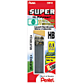 Pentel® HB Lead Refill Economy Pack, 0.9 mm, Black, Pack Of 30 Refills 1 thumbnail image