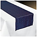 Amscan Fabric Table Runner, 13" x 72", Sapphire Sequin 1 thumbnail image