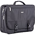 bugatti Carrying Case (Backpack) for 15.6" Notebook - Black - Drop Resistant Interior - Polyster - 12" Height x 5" Width x 15" Depth