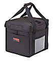 Cambro Delivery GoBags, 10" x 10" x 11", Black, Set Of 4 GoBags