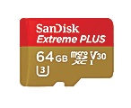 SanDisk Extreme® PLUS microSDHC™ Memory Card, 64GB 1 thumbnail image