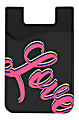 OTM Essentials Mobile Phone Wallet Sleeve, 3.5"H x 2.3"W x 0.1"D, Neon Love, OP-TI-Z127A