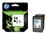 HP 54 - 20 ml - black - original - ink cartridge - for Deskjet F4135, F4140, F4180; Fax 3180; Officejet J3640, J3680 1 thumbnail image