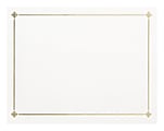 Great Papers! Foil Certificate, 8 1/2" x 11", Corner Tiles, Pack Of 12