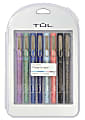 TUL® Fine Liner Felt-Tip Pens, Ultra Fine, 0.4 mm, Assorted Regular Barrel Colors, Assorted Ink Colors, Pack Of 8 Pens