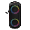 Ion Audio Uber Boom UBERBOOMXUS 40W Portable Bluetooth Speaker With Speakerphone, Lights, and Stereo-Link, Black