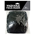 The Emblem Source Washable Adult Face Masks, Black, Pack Of 3 Masks