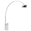 ZUO Ion Floor Lamp, 86 1/5"H, Chrome
