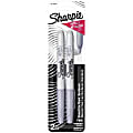 Sharpie® Metallic Markers, Silver, Pack Of 2 Markers 1 thumbnail image