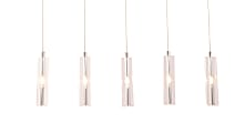ZUO Celeron Ceiling Lamp, 23-3/5"W, Clear