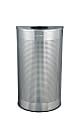 Alpine Industries Steel, Indoor Trash Can, 12 Gallon, Silver (438-12HR-SS) 1 thumbnail image