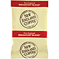 New England Coffee Single-Serve Coffee Packets, Breakfast Blend, Carton Of 24
