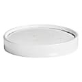 Chinet® Vented Paper Lids, For 8 - 16 Oz Cups, White, 25 Lids Per Sleeve, Carton Of 40 Sleeves 1 thumbnail image