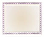 Great Papers! Foil Certificate, 8 1/2" x 11", Westminster Purple, Pack Of 15