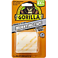 Gorilla Tough & Clear Mounting Tape - 4 ft Length x 2" Width - 1 Each - Clear
