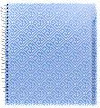 Studio C® Pattern Play Notebook, 11" x 9", 5 Subjects, College Ruled, 300 Pages (150 Sheets), Assorted Colors