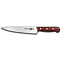 Victorinox® Serrated Chef Knife, 7-1/2", Wood Handle