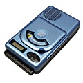 HamiltonBuhl Top-Loading MP3/CD Player With USB And FM Radio, 14"H x 7.5"W x 3.5"D, Black/Blue, HECHACX205 1 thumbnail image