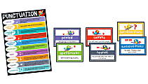 Carson-Dellosa Boho Birds Punctuation Bulletin Board Set, Multicolor, Grades 2-5