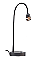 Adesso® Prospect LED Gooseneck Desk Lamp, Adjustable Height, 18"H, Black