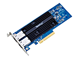 Synology E10G18-T2 - Network adapter - PCIe 3.0 x8 low profile - 10Gb Ethernet x 2 1 thumbnail image