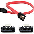 AddOn 5-pack of 61cm (2.0ft) SATA Female to Female Red Serial Cables - 100% compatible and guaranteed to work
