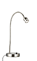 Adesso® Prospect LED Gooseneck Desk Lamp, Adjustable Height, 18"H, Satin