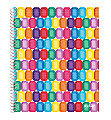 Office Depot® Brand Stellar Poly Notebook, 8" x 10-1/2", 1 Subject, Wide Ruled, 160 Pages (80 Sheets), Gems