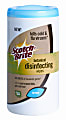 Scotch-Brite™ Botanical Disinfecting Wipes, Breeze Scent, Container Of 75