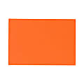 LUX Flat Cards, A9, 5 1/2" x 8 1/2", Mandarin Orange, Pack Of 50 1 thumbnail image