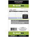 2025 AT-A-GLANCE® Monthly Planner Refill, Portable Size, January to December