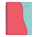 AT-A-GLANCE® Weekly/Monthly Planner, 8 1/2" x 11", 60% Recycled, Red/Teal, January-December 2016