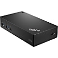 Lenovo ThinkPad USB 3.0 Ultra Dock - for Notebook/Tablet PC - USB 3.0 - 6 x USB Ports - 2 x USB 2.0 - 4 x USB 3.0 - Network (RJ-45) - HDMI - DisplayPort - Audio Line Out - Microphone - Wired