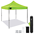 Ergodyne SHAX 6000 Heavy-Duty Pop-Up Tent, 10' x 10', Lime